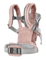 Little Pea BabyBjorn Μάρσιπος Harmony Dusty Pink 3D Mesh_back